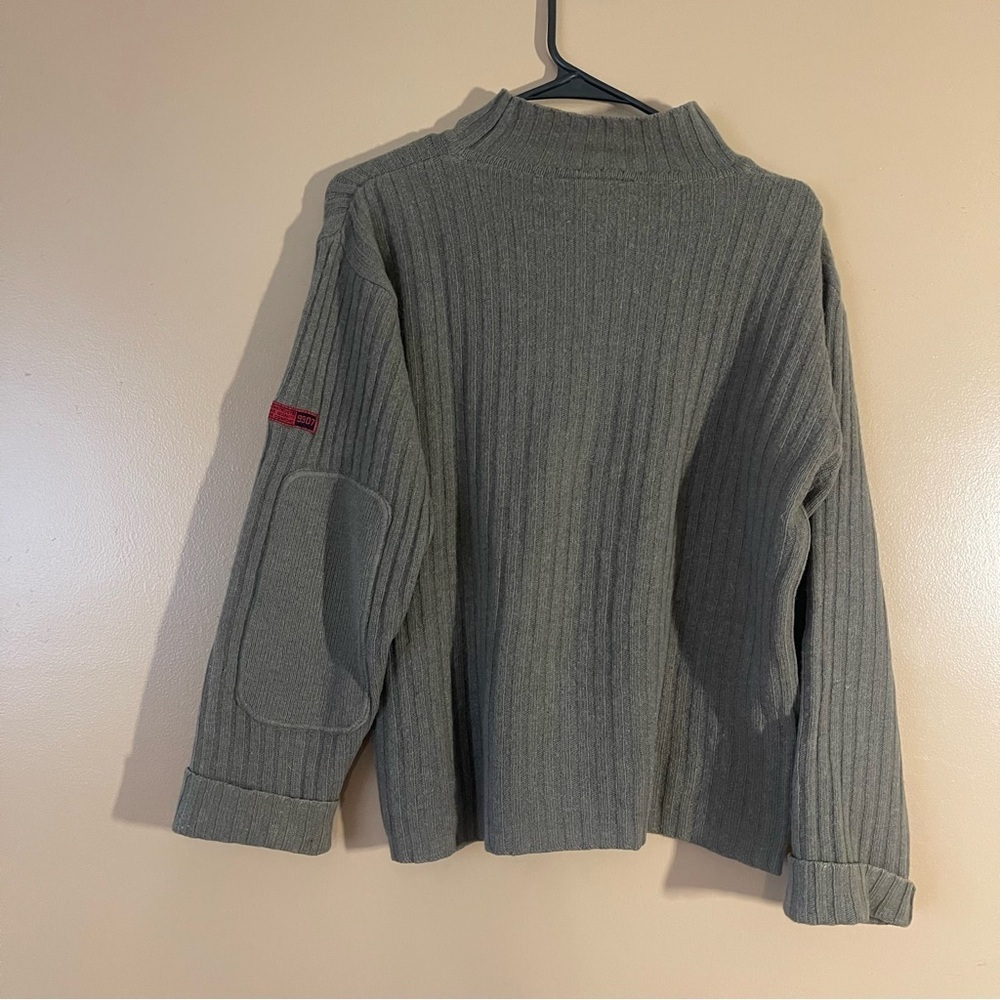 Label of graded goods 100%lambs wool green sweater size small - Picture 8 of 8